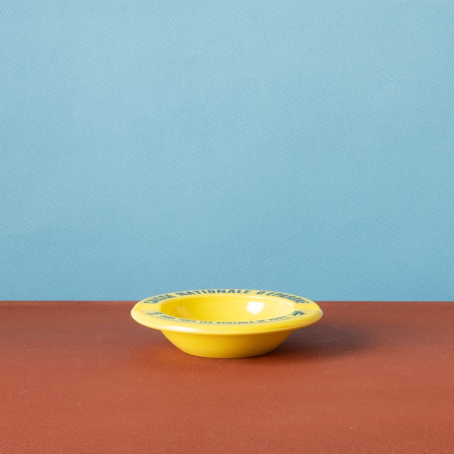 'La Poste' Milk Glass Ashtray