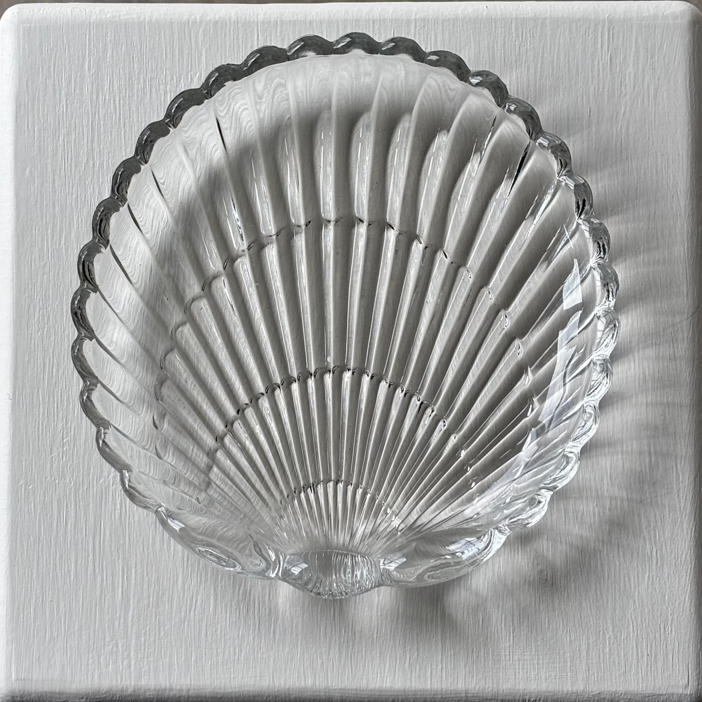 Glass Shell Dish