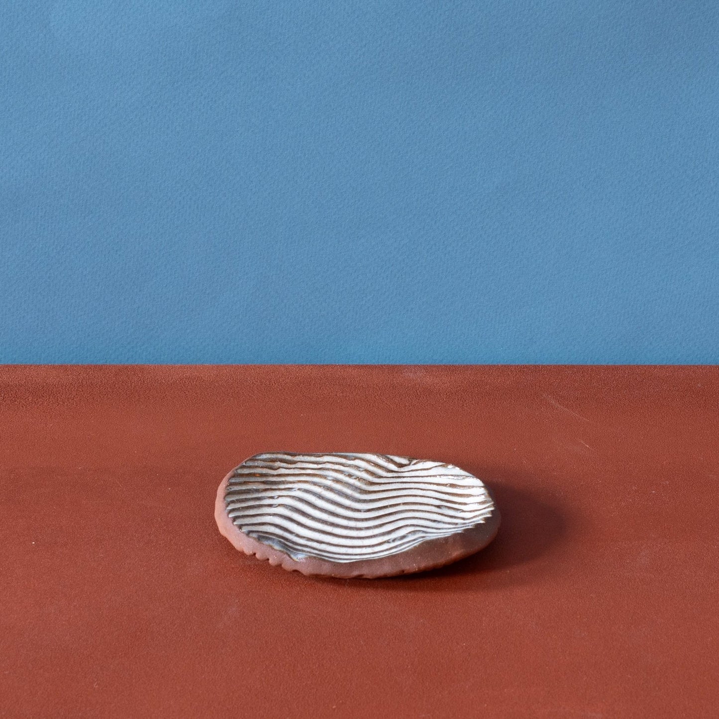 Wavy Soap Dish & Soap Set