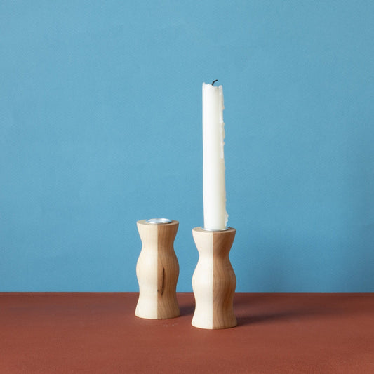 Wiggle Candlesticks (Set of 2)