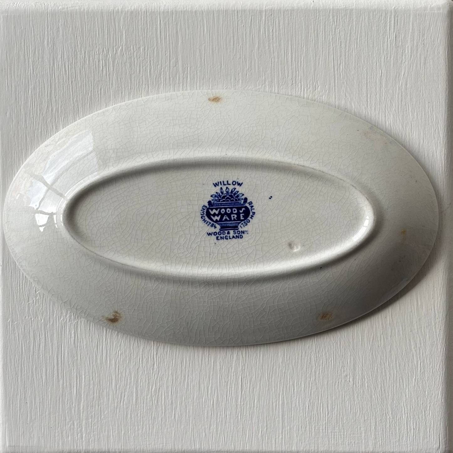 Oval Chinoiserie Dish