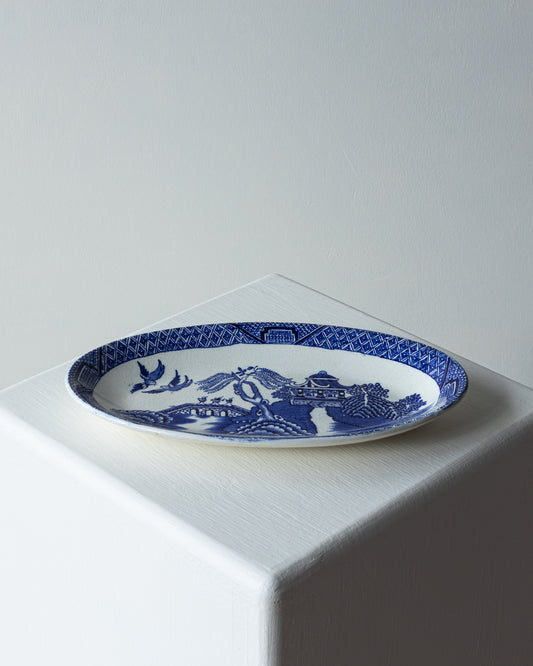 Oval Chinoiserie Dish